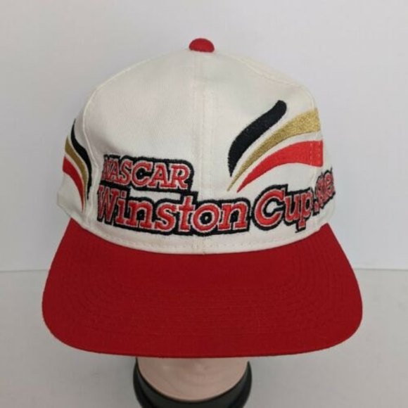 NASCAR Winston Cup Series Snapback Hat - Wrap Around Print Cap - Picture 1 of 9
